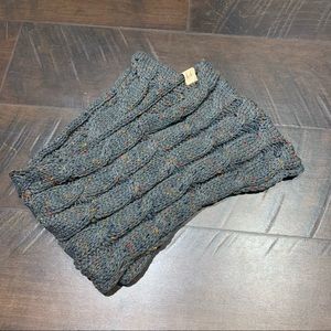 Kids cable knit infinity scarf
